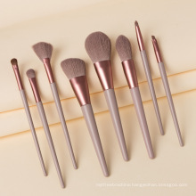 Profession 8Pcs High Quality  Makeup Brush Set Foundation Powder Eyeshadow  Cosmetic Make up Brushes Kit